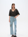 Pantalon Zeballa Azul Claro