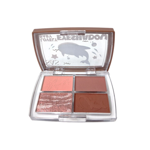 SAS Paleta de sombra de ojos 4 colores Tono 6
