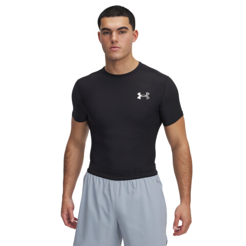 UA HG OG Compression SS-WHT BLK-002