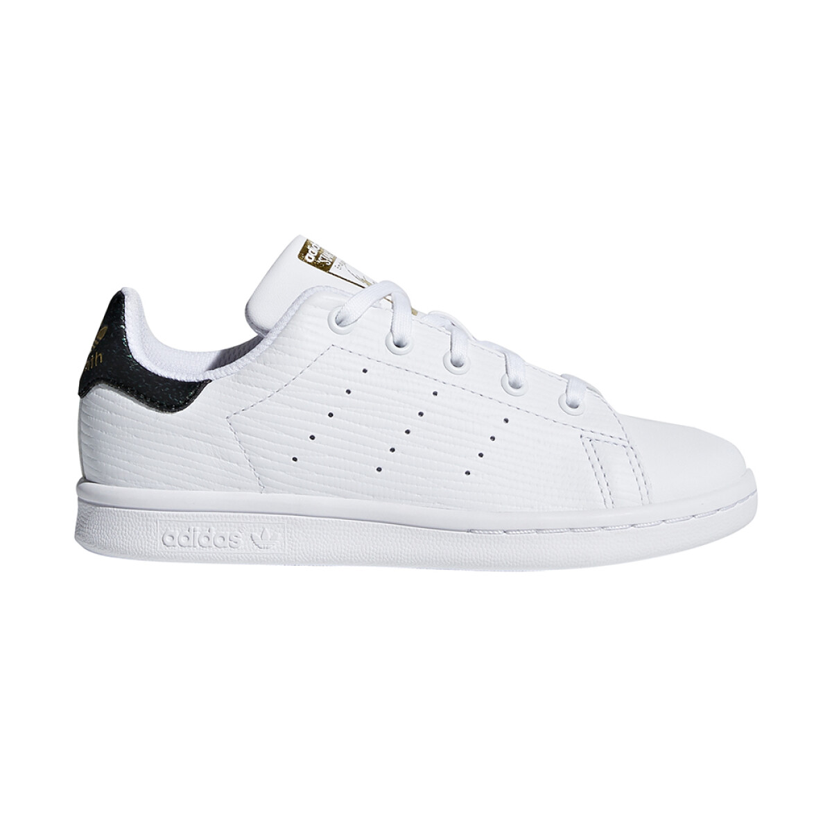 adidas STAN SMITH C - FTWR WHITE/GOLD MET 