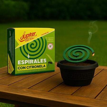 ESPIRALES CON CITRONELLA JUPITER ESPIRALES CON CITRONELLA JUPITER