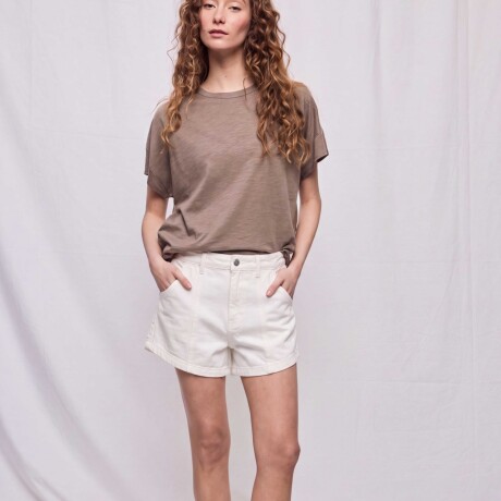 SHORT CLAUD Blanco