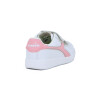 Diadora Champion Niño Knock On Velcro K Blanco/rosado Blanco-rosado
