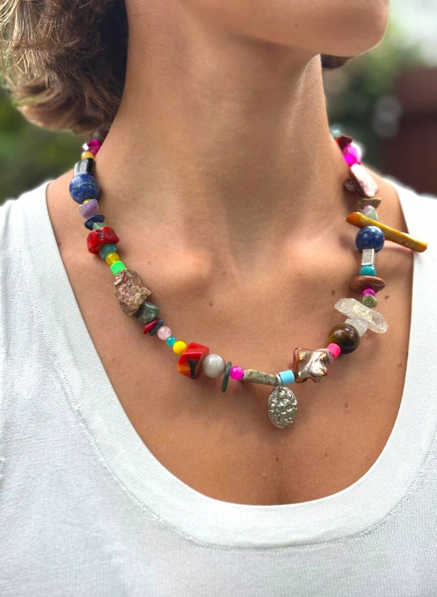 Multi Stone Escudo - Multicolor 