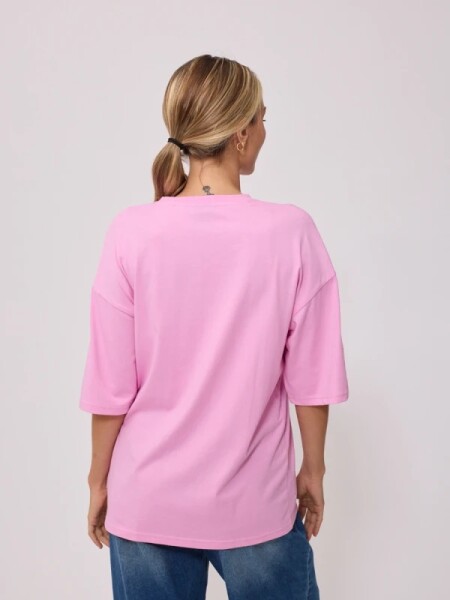 T-SHIRT RUSTY SOMERA ROSADO