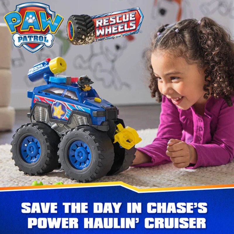 Paw Patrol Rescue Wheels, el potente vehículo todoterreno de Chase Paw Patrol Rescue Wheels, el potente vehículo todoterreno de Chase