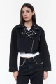 CAMPERA DENIM DENVER Negro