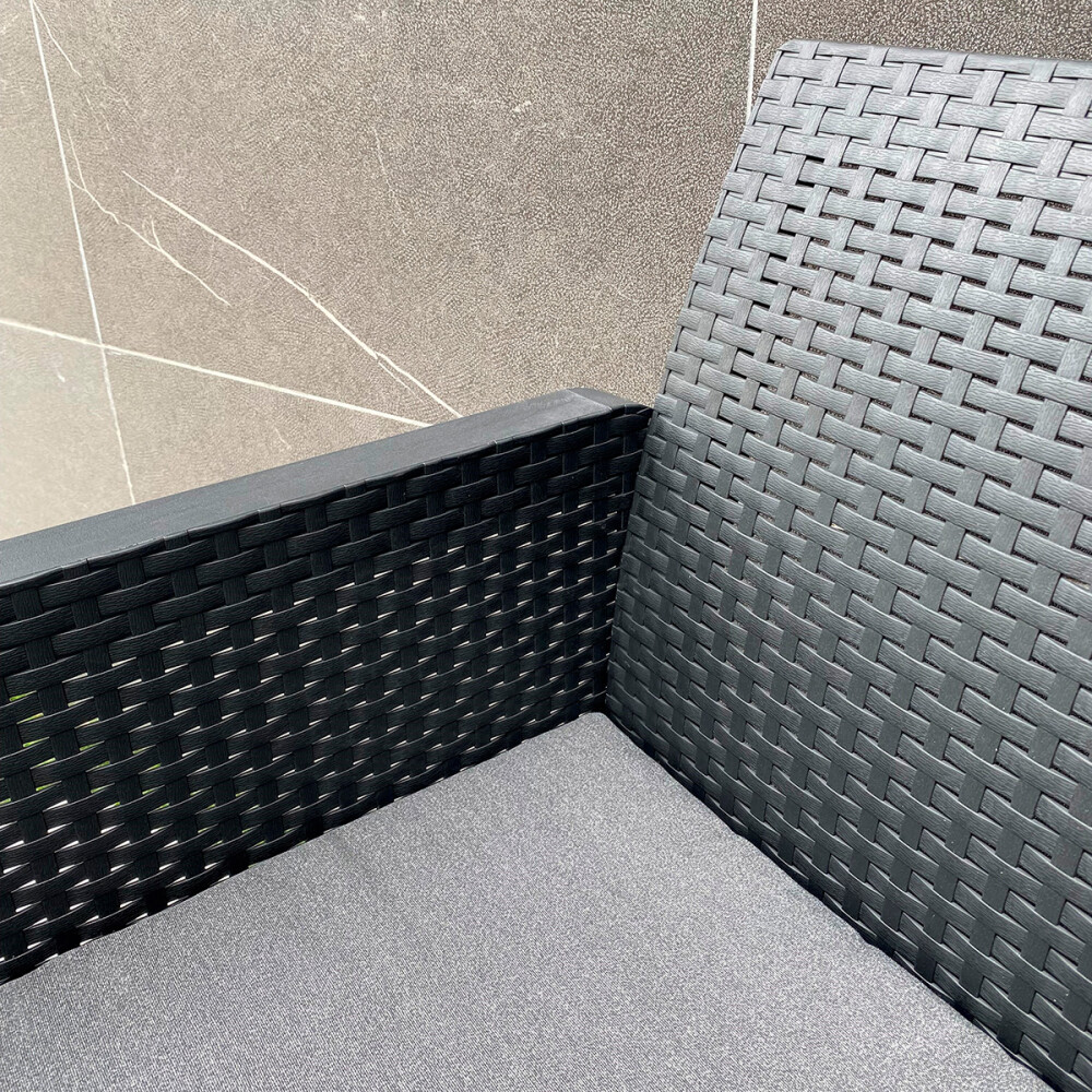 JUEGO DE JARDÍN MODELO AZORES CONFORT GRAFITO Juego De Jardín Modelo Azores Confort Grafito