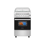COCINA INOX 4 GAS HORNO 56 LTS. ELECTRICO-ENCENDIDO acero inoxidable
