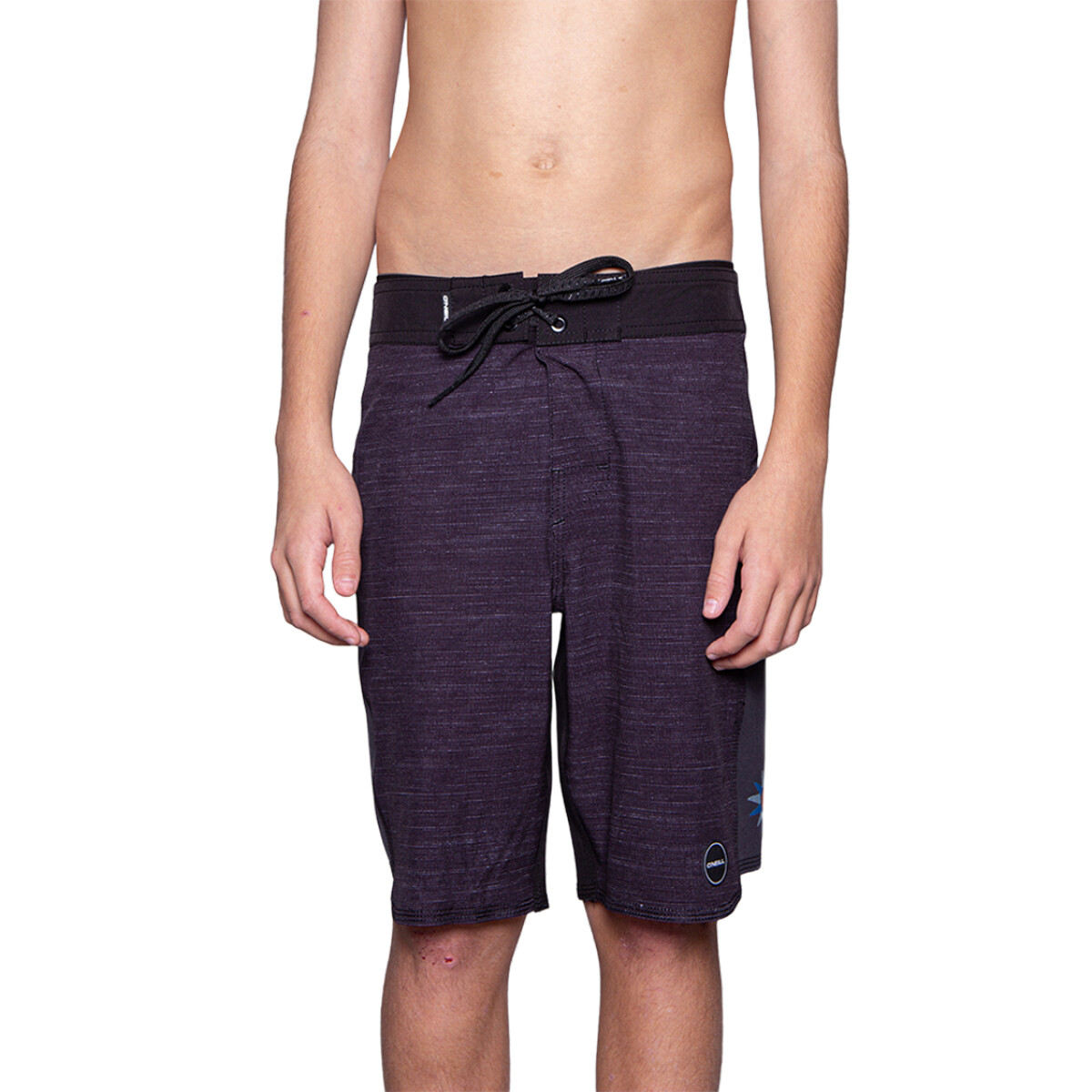 Boarshort Oneill Hyperfreak Heat Panel Niño - Negro 