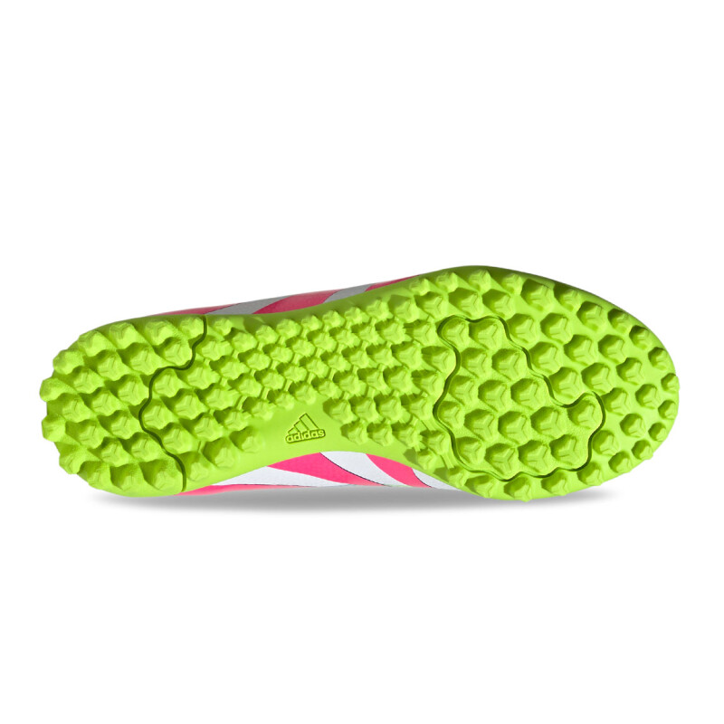 Championes De Fútbol Niño Adidas Predator Club Tf Blanco-rosado