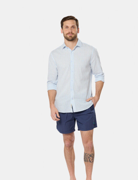 SHORT DE BAÑO LISO Piedra