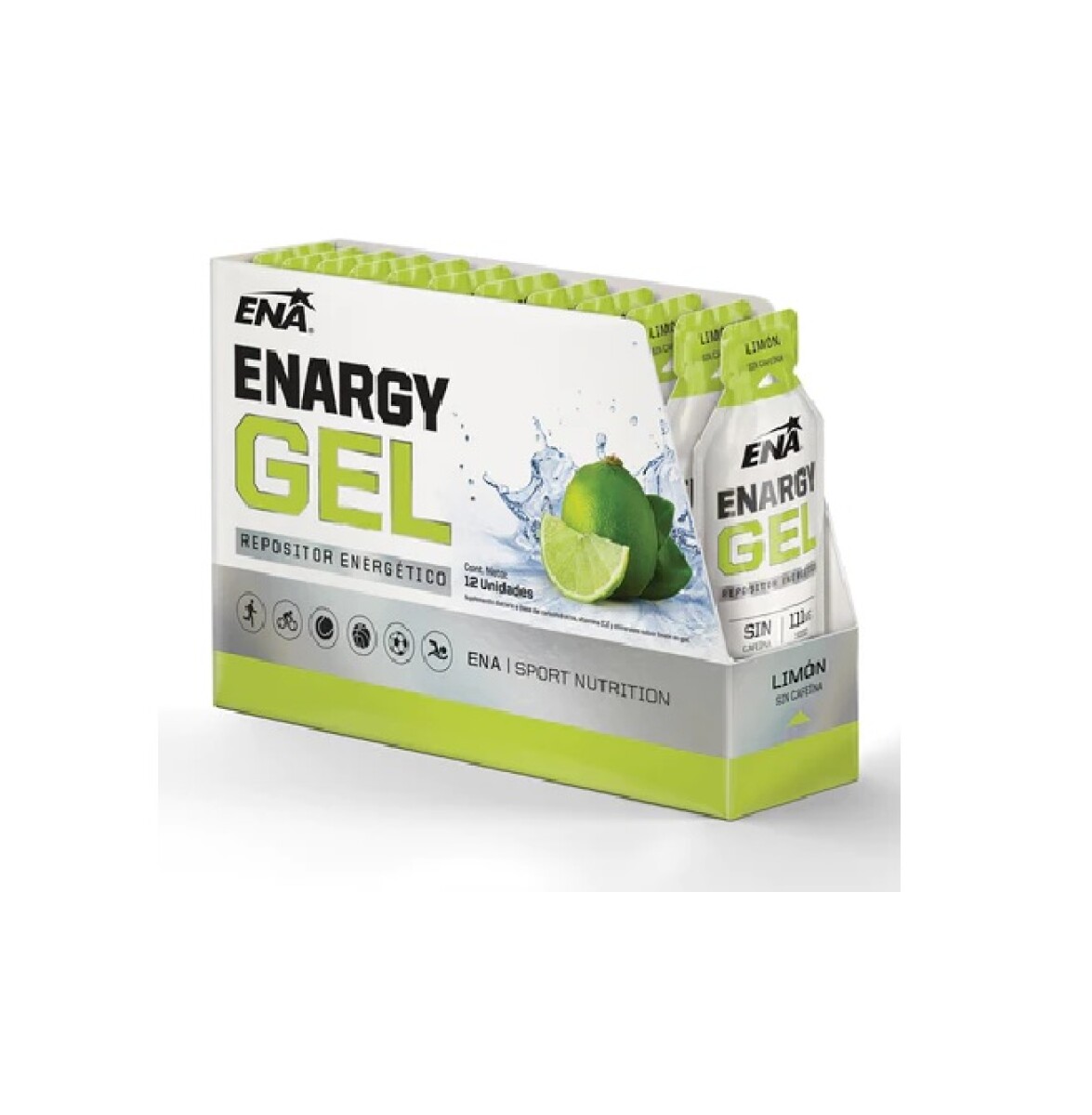 Energy Gel 32g Caja x 12 unidades ENA - Limón 