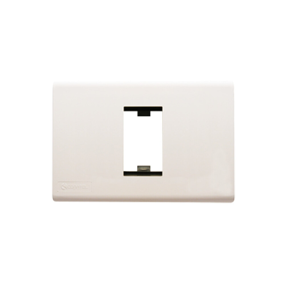 Plaqueta p/1 módulo - Duomo blanco ELE01394