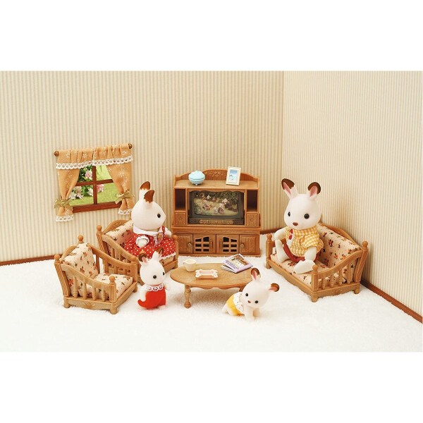 Sylvanian Families Set Comoda Sala Estar Muebles Accesorios Sylvanian Families Set Comoda Sala Estar Muebles Accesorios