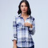 Camisa Soft Cuadrille AZUL/BLANCO