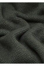 Sweater cuello alto con botones VERDE