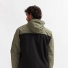 Campera Nylon ALBERTO Kristo Belga Negro/verde