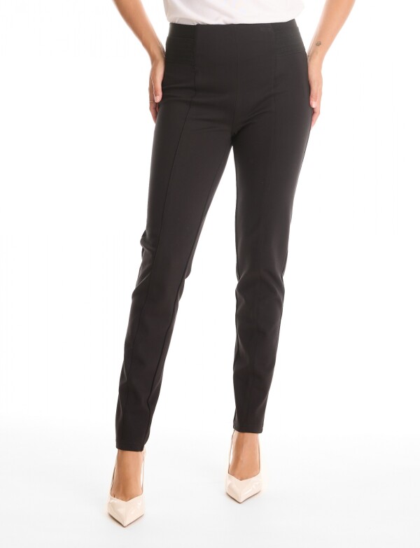 Legging Det Frunce NEGRO