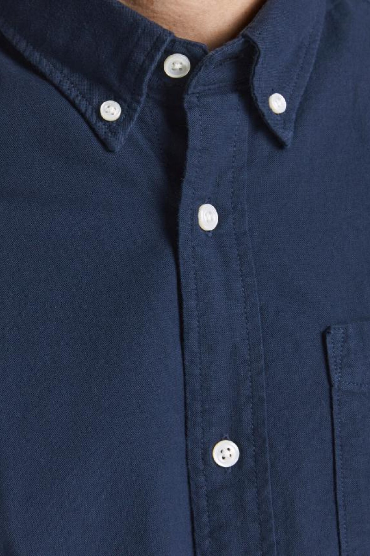 Camisa Oxford Clásica Navy Blazer