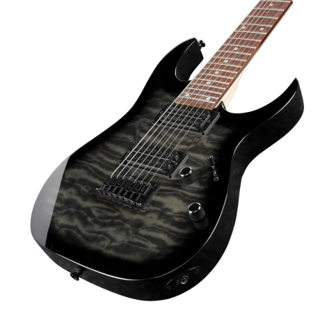 GUITARRA ELÉCTRICA 7 STR IBANEZ GRG7221QA NEGRO GUITARRA ELÉCTRICA 7 STR IBANEZ GRG7221QA NEGRO