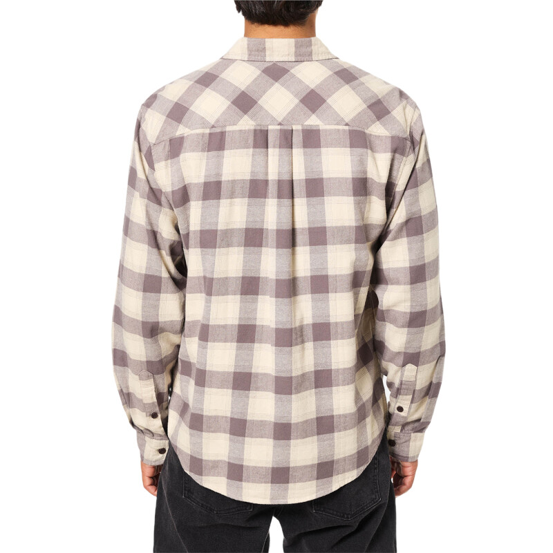 Camisa Katin Derek Flannel - Beige Camisa Katin Derek Flannel - Beige