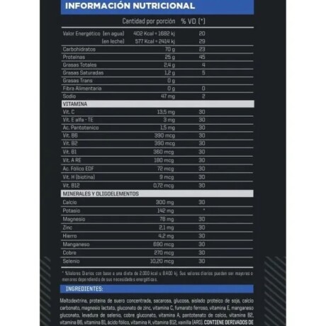 Ultra Mass 1500gr ENA ¡OFERTA! Vainilla