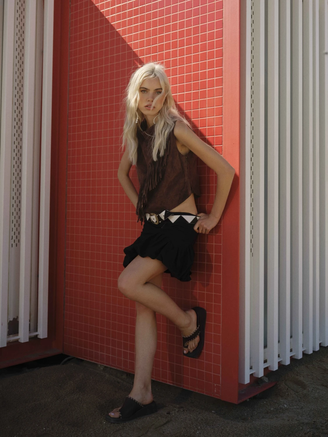 Balloon Skirt Vaquero