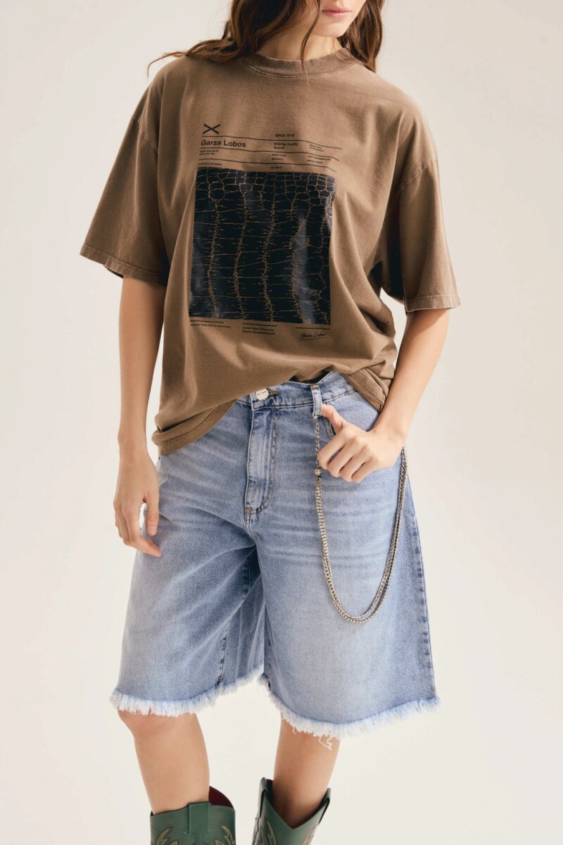 REMERA CATALOG Marron