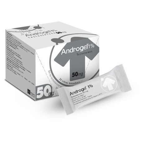 Androgel 1% 50mg 30 Sobres Androgel 1% 50mg 30 Sobres