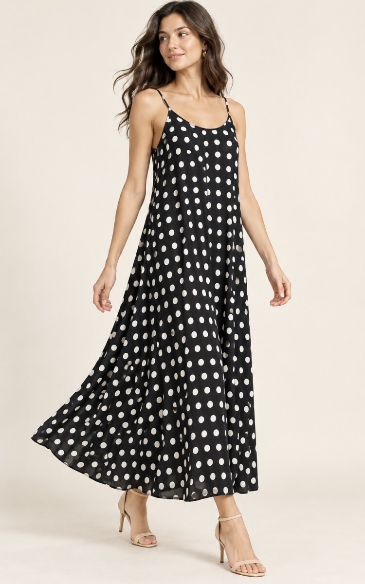 VESTIDO LUNA - NEGRO 