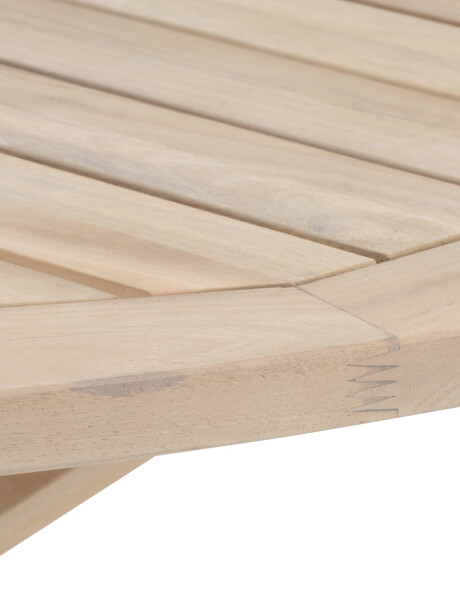 Mesa de jardín HESTRA Ø126 madera dura Mesa de jardín HESTRA Ø126 madera dura