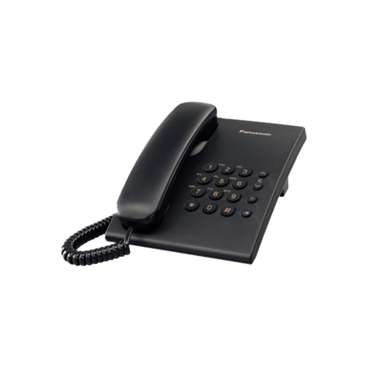 TELEFONO FIJO NEGRO PANASONIC - KX-TS500 
