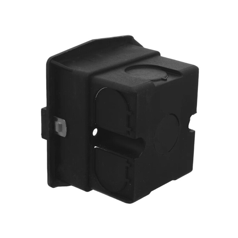 CAJA HONDA 1 MODULO Caja Honda 1 Módulo con Grampa Metálica Negra