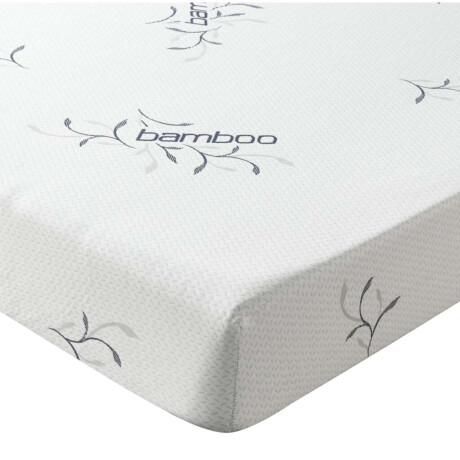 Colchón 1 1/2 Plaza en Caja Espuma Viscoelástica Flode Bamboo