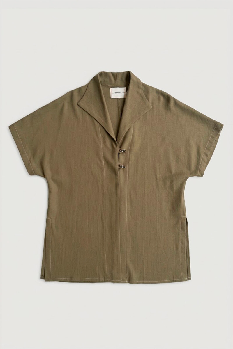 SOBRECAMISA LINO ALAMAR VERDE