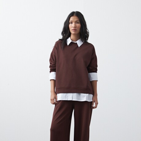 BUZO MERCADER Chocolate