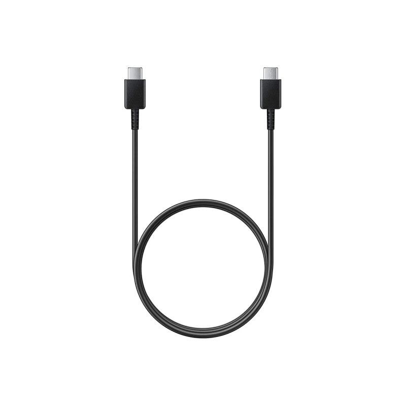 Cable original Samsung Tipo-C a Tipo-C 1.8 metros color negro Cable Original Samsung Tipo-c A Tipo-c 1.8 Metros Color Negro