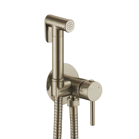 GRIFERIA DUCHA HIGIENICA EMBUTIR EN BRUSHED NICKEL - SIGNATURE GRIS