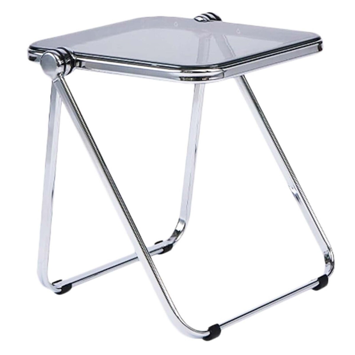 MESA AUXILIAR - PET-Y-METAL GRIS SOFÍA 