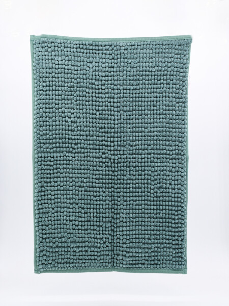 ALFOMBRA DE BAÑO CHENILLE PETROLEO