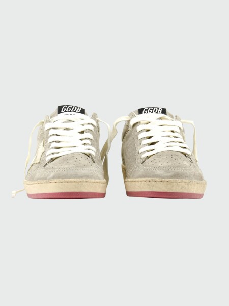 Golden Goose - BallStar Taupe Pearls Alta Automática