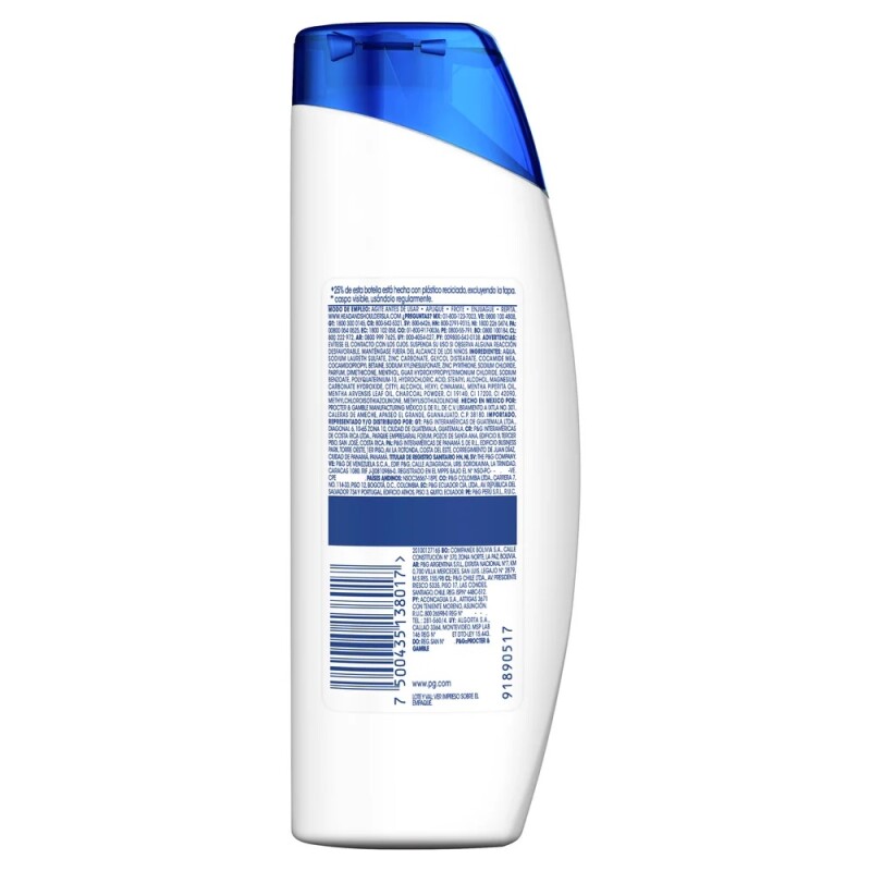 Shampoo Head & Shoulders Purificación Capilar 180 ml Shampoo Head & Shoulders Purificación Capilar 180 ml