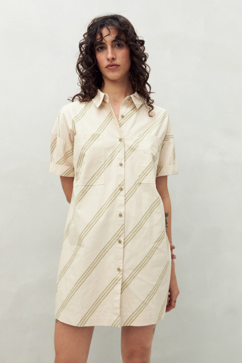 VESTIDO SHIRU Rayas