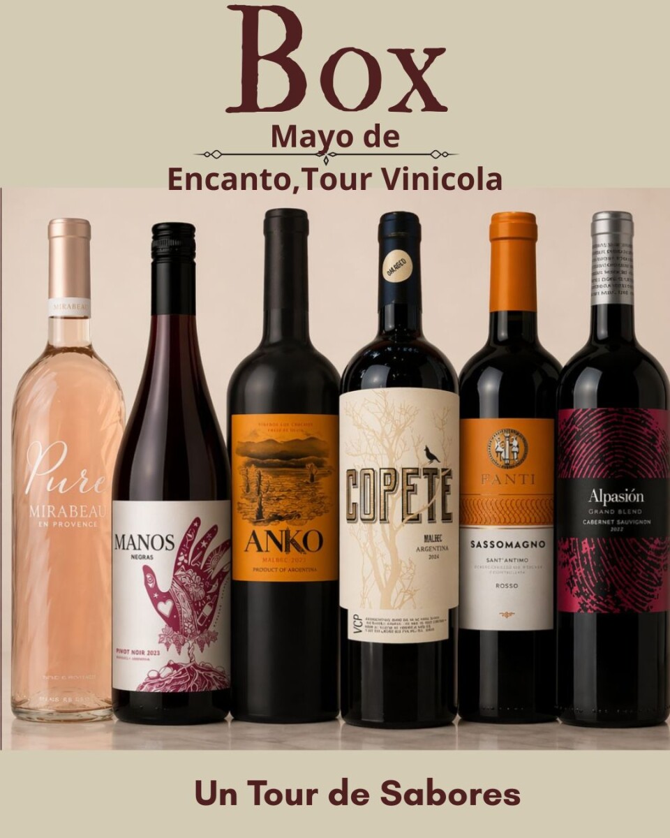 Box Mayo con Encanto: Tour Vinícola 