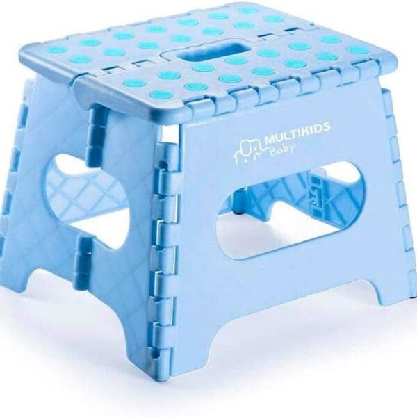 Banco plegable MULTIKIDS celeste