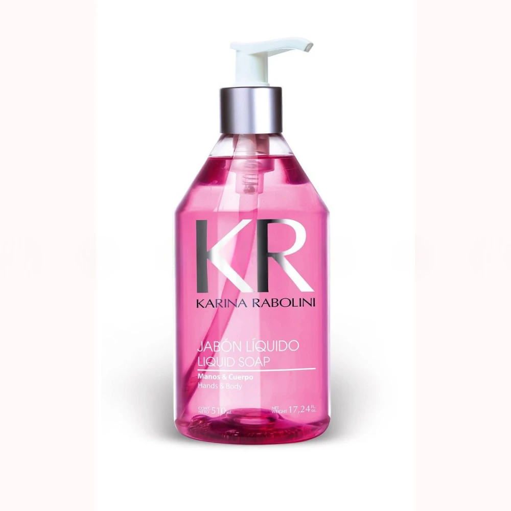 K RABOLINI JABON LIQUIDO LINEA ROSA UNID