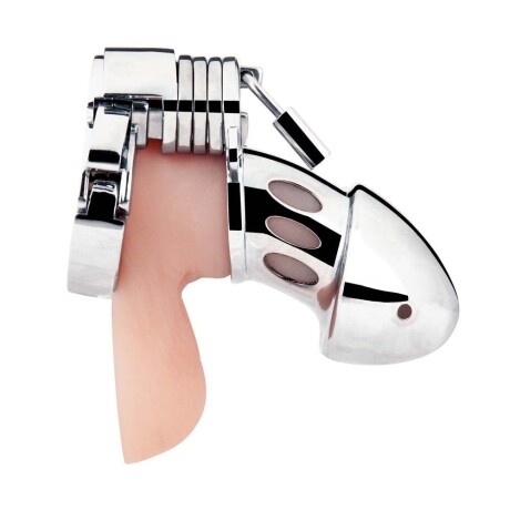 Jaula Castidad Acero Obedience Cage Blue Line Jaula Castidad Acero Obedience Cage Blue Line