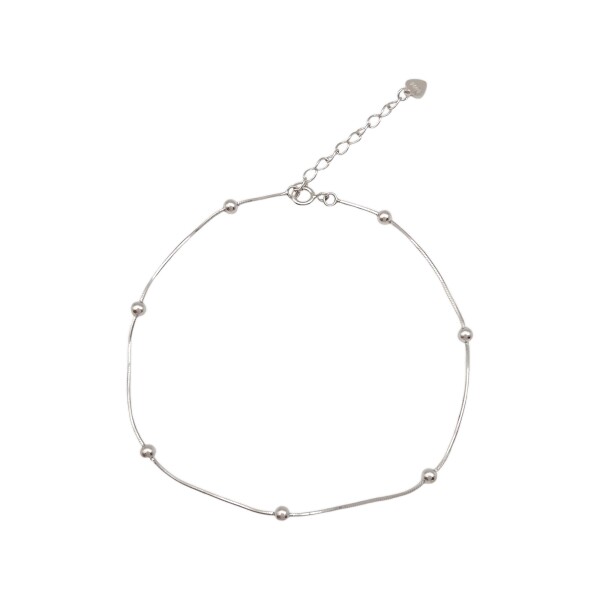 Pulsera Bolitas-Plata 925-Sin Piedra-PU3681 sinpiedra