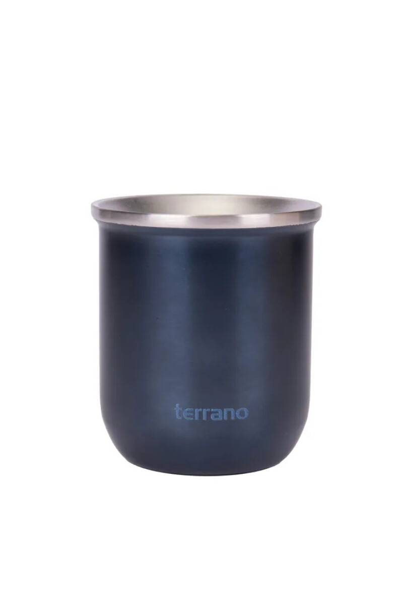 MATE TERRANO ACERO SICILIA AZUL METALIZADO